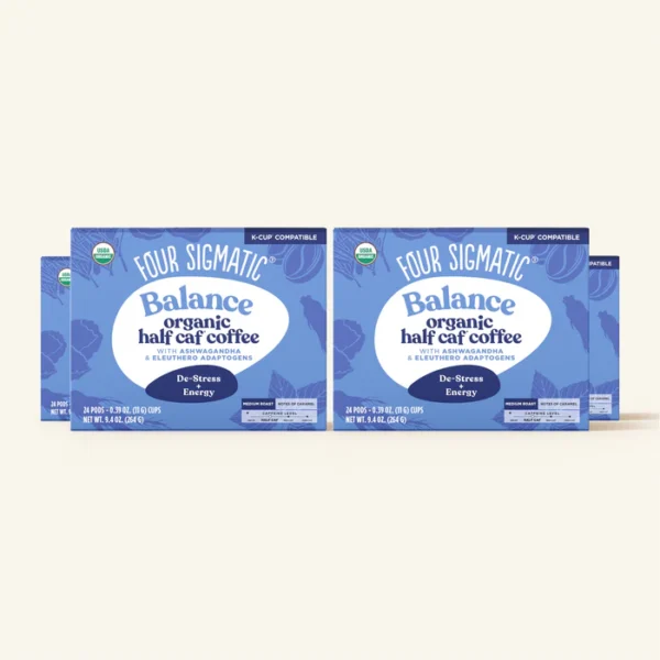 Balance Half Caf Coffee Pods Box - 24 count - Image 4