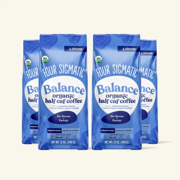 Balance Half Caf Ground Coffee Bag - Image 4