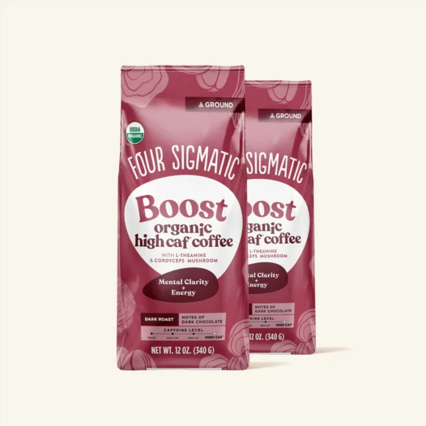 Boost High Caf Ground Coffee Bag - Image 2