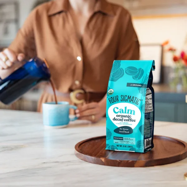 Calm Decaf Ground Coffee Bag - Image 2