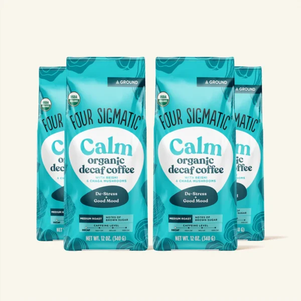 Calm Decaf Ground Coffee Bag - Image 4