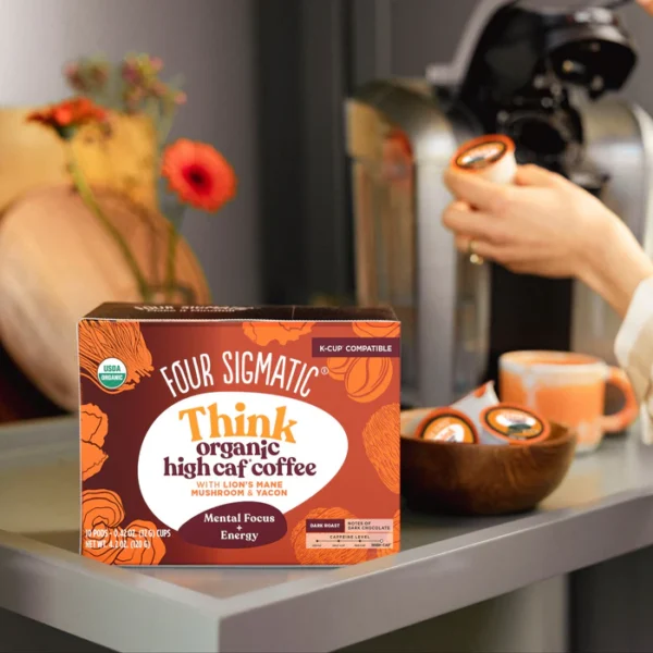 Think High Caf Coffee Pods Box- 24 count - Image 2